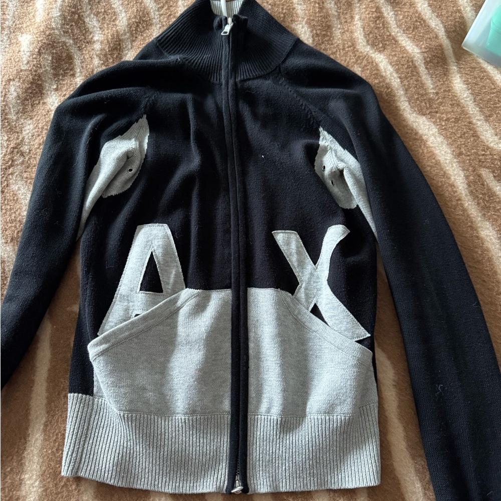 Armani exchange wool shirt size small
